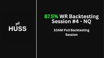 Backtesting 10AM PO3 | 87.5% Win Rate Session (Live & Unfiltered)
