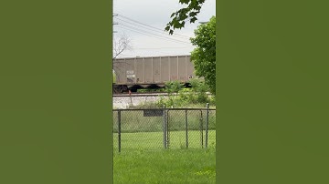 CSX train hooks up to coal cars #railvlogger #railway #railtrack #train #train #railfan #railways