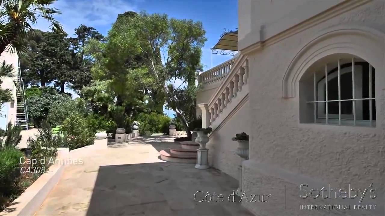 Location villa de luxe Cap d'Antibes