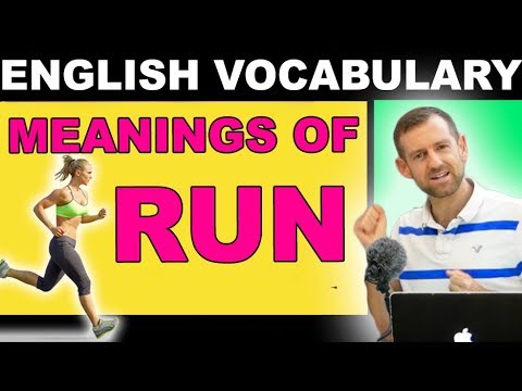 ESL Vocabulary | Other meanings of "Run"