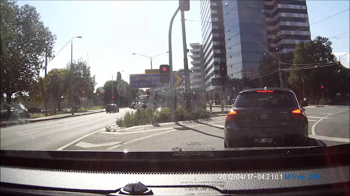 XR6 Turbo chasing a BMW M series 135i