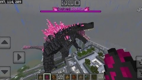 Minecraft Evolved Godzilla Mod For MCPE