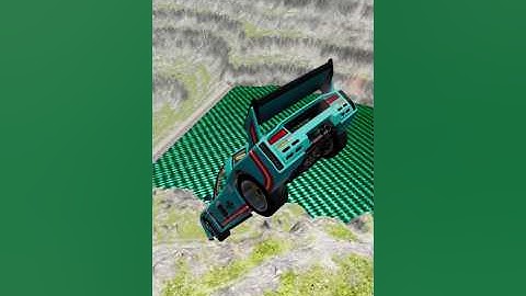 Fire Truck and Cars vs Giant Lava Pit – BeamNG.drive #beamng #shorts #truck #automobile