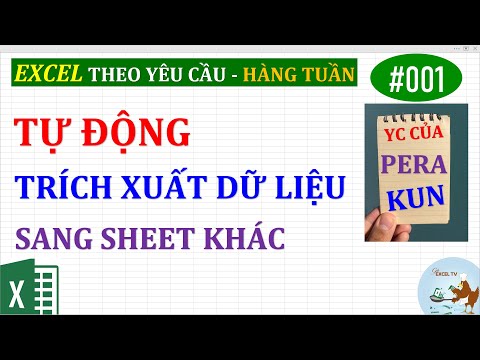 Video: Làm cách nào để trích xuất một loạt dữ liệu trong Excel?