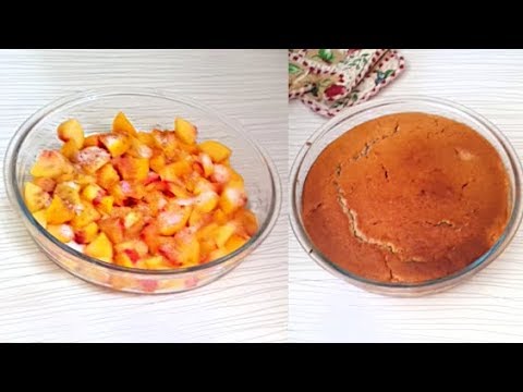 Фруктовый пирог-перевертыш.