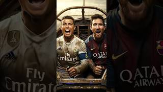 3️⃣ "Ronaldo & Messi’s CRAZIEST Flight Ever! 💥 #aishorts  #footballshorts  #ronaldo  #messi