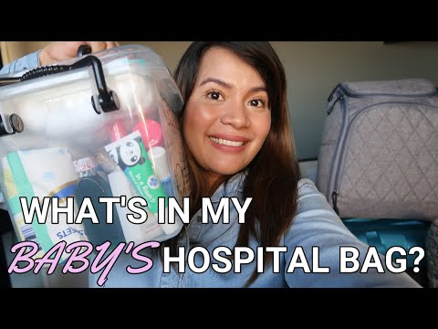 WHAT&rsquo;S IN OUR HOSPITAL BAGS? MGA DAPAT DALHIN SA OSPITAL KAPAG MANGANGANAK NA!