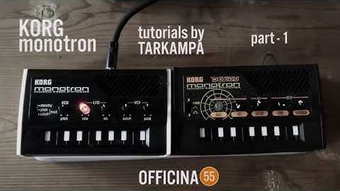 Korg Monotron Tutorial part 1