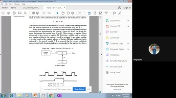 Chapter 4 Register Transfer Statements control functions block diagram timing diagram