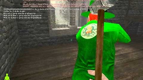 there is someone behind u MOHAA MAP CROSSROADS