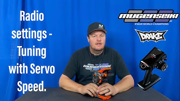 Tuning with Servo Speed.