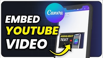 How To Embed YouTube Video in Canva Mobile App (Step by Step)