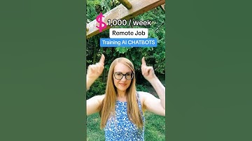 🤑$1,000 per week REMOTE JOB Using AI🤑 #sidehustle #business #money #ai  #remote #work #motivation