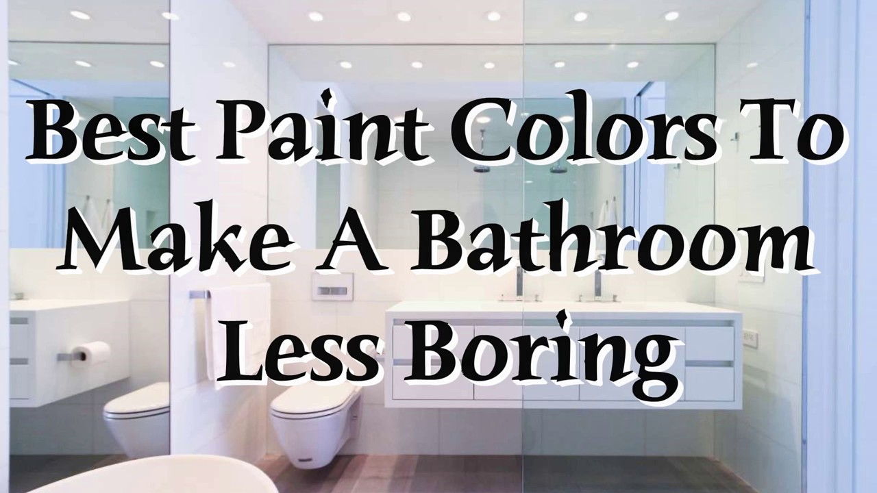 42 Best Paint Colors for Small Bathrooms , Your Bathroom look Bigger   Small bathroom colors, Small bathroom paint, Bathroom color schemes