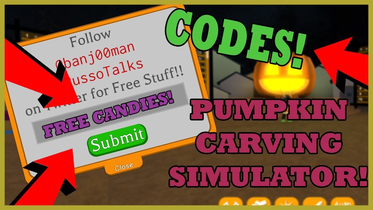 New Codes Pumpkin Carving Simulator Roblox Youtube - cheat codes for roblox pumpkin carving