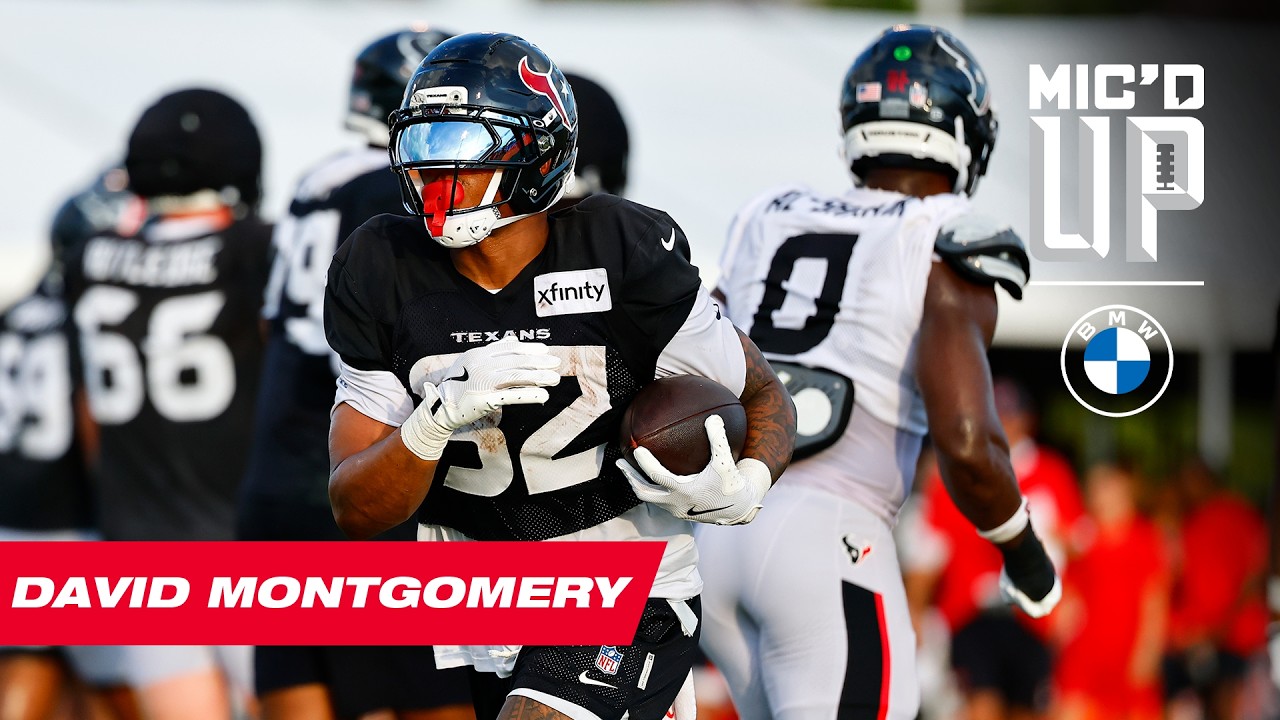 “When I’m in Practice, I Be Locked In” | David Montgomery Mic’d Up