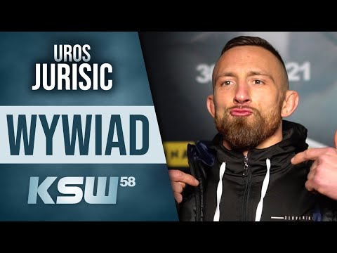 [PL] Uros Jurisic przed KSW 58: Jędrzejczyk - królowa! Gamer - kot! Soldic nie ma serca mistrza!