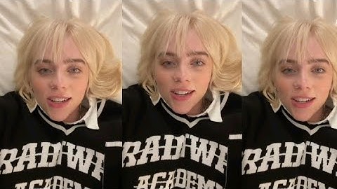 Billie Eilish Thankful For Spotify Wrapped