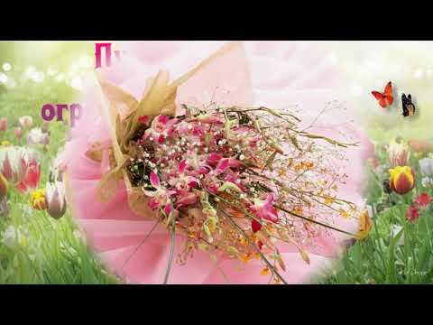 С Днём Рождения Женщине!/Девушке!Нежное И Красивое Поздравление С Днём Рождения Для Женщины!