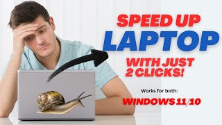 How to make your Laptop FASTER Windows 11/10 (100% Free Speed Boost)