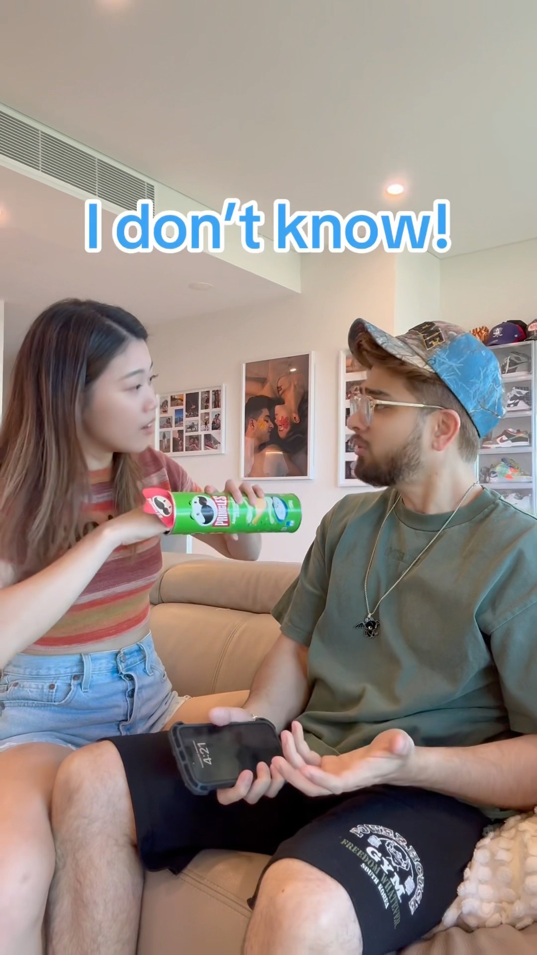Men can’t gossip?!? #shorts #couple #relationship