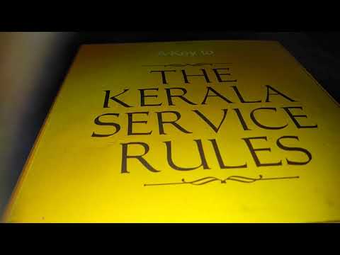 Kerala PSC Departmental Test  .... Account Test....Introduction to  KSR.