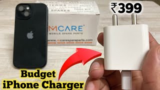 Best Budget Apple 20W charger ₹399🔥 iPhone Charger & cable from Mcare spare parts🔥