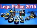 Lego Police Car Toys 2015 : 60065 - 60071 (All) Time Lapse Stopmotion Build