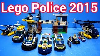 Lego Police Car Toys 2015 : 60065 - 60071 (All) Time Lapse Stopmotion Build