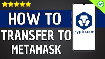 How To Transfer Money From Crypto.com To Metamask