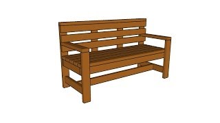 http://www.howtospecialist.com/outdoor-furniture/outdoor-bench-plans/ SUBSCRIBE for a new DIY video almost every single day! If 