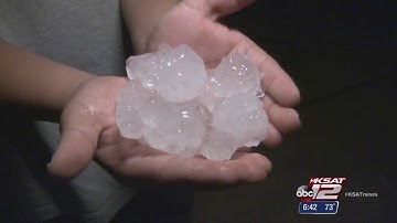 Video: Has San Antonio ever seen hail this severe?