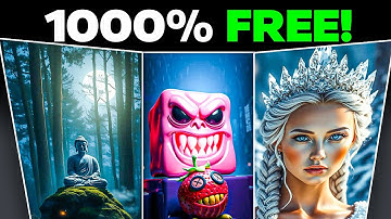 100% Free AI Image Generator – Better Than Midjourney