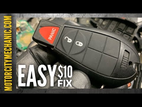Chrysler Dodge Jeep Ram $10 Remote Fix!