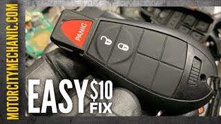 Chrysler Dodge Jeep Ram $10 Remote Fix! by MotorCity Mechanic 309,937 views 1 year ago 8 minutes, 58 seconds