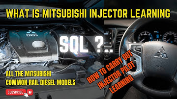 What is Mitsubishi Injector Learning  & How to do Mitsubishi Injector Learning #primetechautomotive