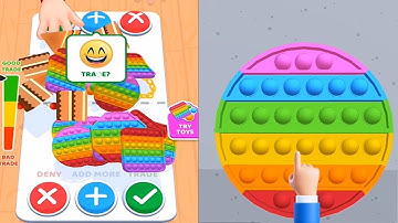 Fidget Trading:WOW Nice game😲 - fidget trade relaxing games - Gameplay Walkthrough