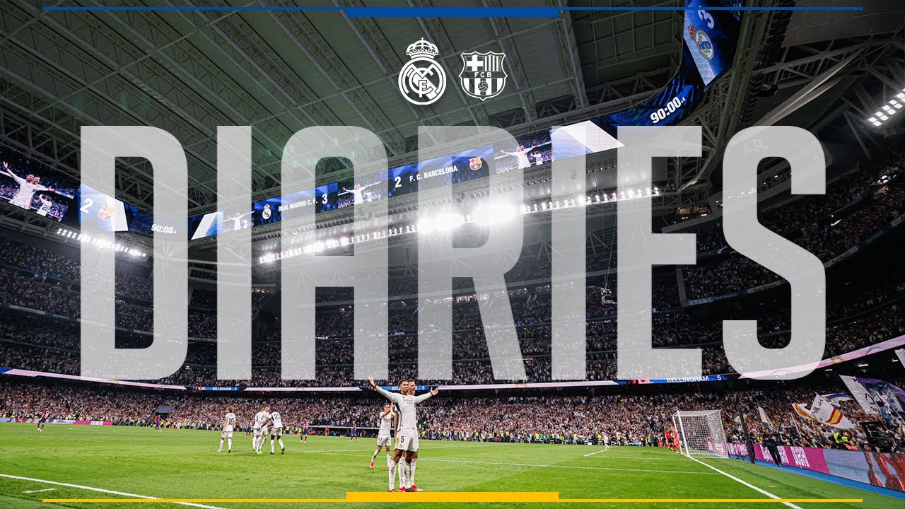 SCENES: Real Madrid win El Clasico in STOPPAGE TIME and the Bernabeu was rocking