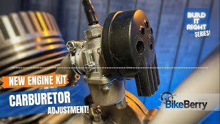 Carburetor And Clutch | Adjusting Your New Motorized Bike's Carburetor & Clutch | Bike Berry