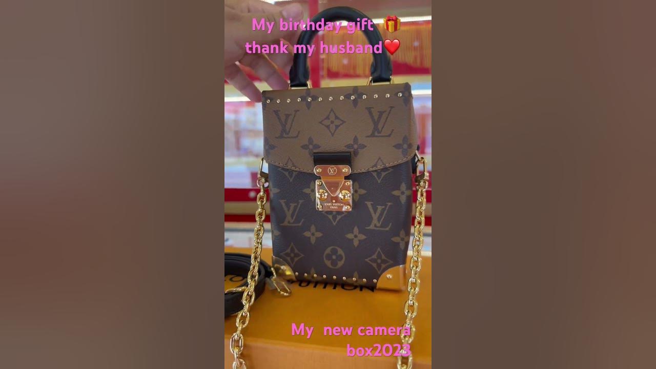 Louis Vuitton® Camera Box Monogram Monogram Reverse. Size in 2023