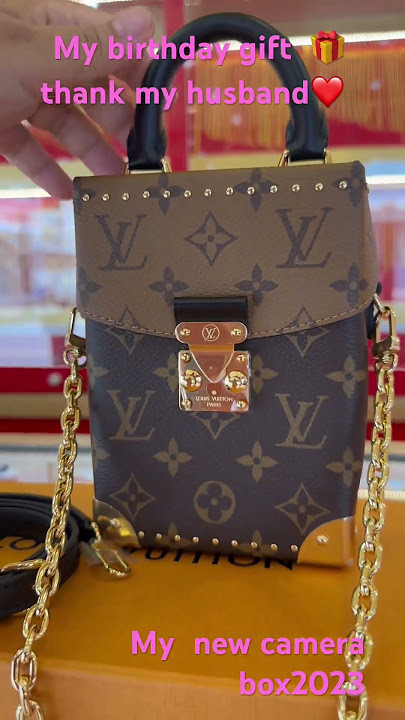 A Closer Look: Louis Vuitton Reversed Monogram Camera Box Bag