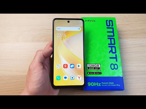 INFINIX SMART 8 - ШИКАРНЫЙ СМАРТФОН ЗА 7000 РУБЛЕЙ!