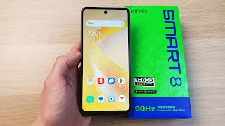 INFINIX SMART 8 - ШИКАРНЫЙ СМАРТФОН ЗА 7000 РУБЛЕЙ!