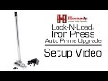 Hornady  how to setup the auto prime system upgrade on an iron press