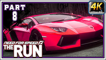 NEED FOR SPEED THE RUN Full Gameplay Walkthrough PART 8 - State Forrest Stage [4K 60FPS]