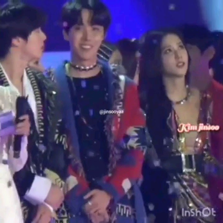 The way he looked at her😭🥺🧡#jin#jisoo#jinsoo