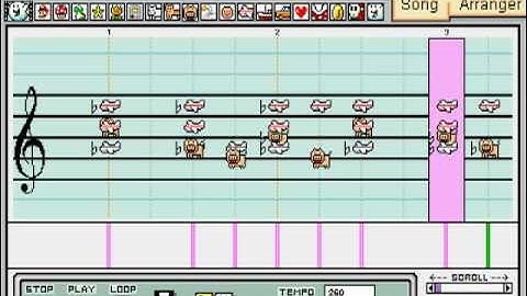 Mario Paint Composer: Accordeon Soundfont