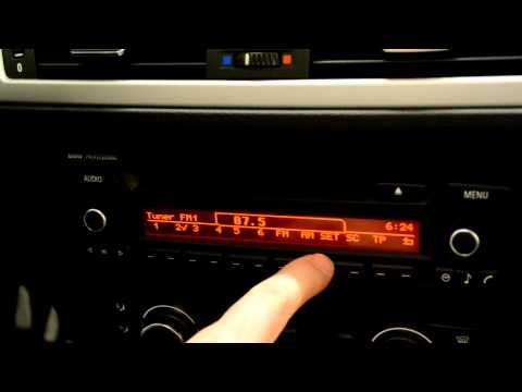 BMW Radio Professional manual facelift E87 E90