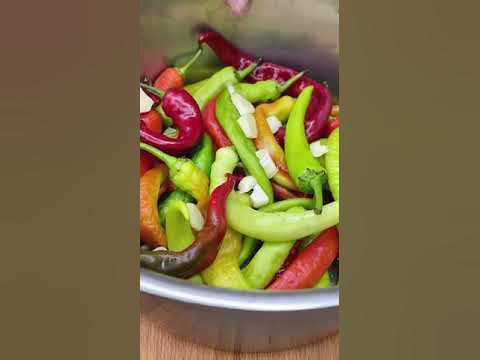 Цицак солёный перец на зиму - YouTube