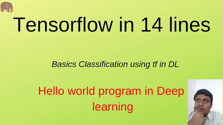 Tensorflow hello word program| what is flatten, dense, dropout| Deep learning tutorial